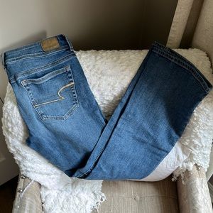 American Eagle kick boot jeans. Size 8 regular